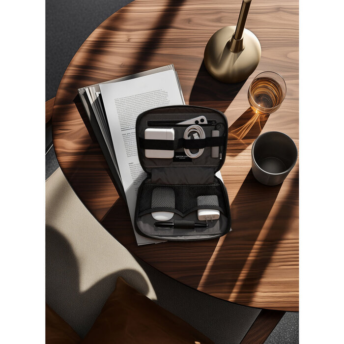Gaston Luga Gaston Luga Däsh Tech Organizer Zwart - Compacte Accessoiretas
