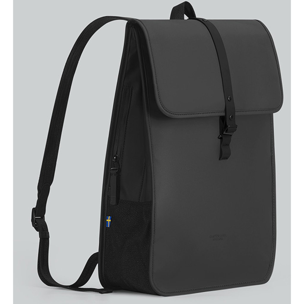 Gaston Luga Gaston Luga Däsh Laptoprugzak 13/14 inch - Waterdicht Gerecycled Zwart