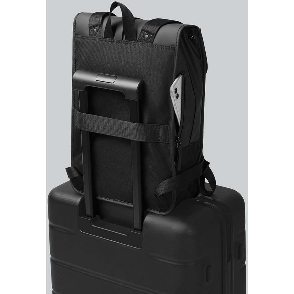 Gaston Luga Gaston Luga Däsh Laptoprugzak 13/14 inch - Waterdicht Gerecycled Zwart