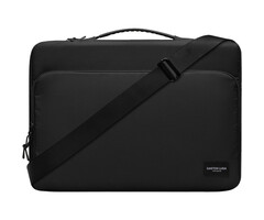 Gaston Luga Gaston Luga Dash Cushioned Briefcase 16" - Black