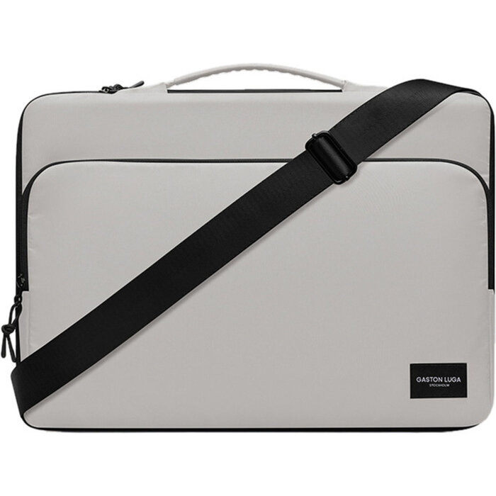 Gaston Luga Gaston Luga Dash Cushioned Briefcase 16" - Taupe