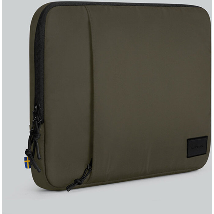 Gaston Luga Gaston Luga Dash Laptophoes 13/14 inch - Olive