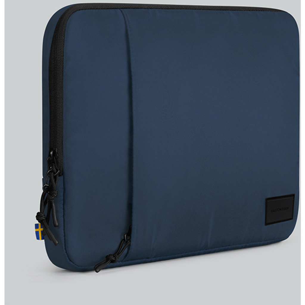 Gaston Luga Gaston Luga Dash Cushioned Laptoptas 15/16 inch - Dark Blue