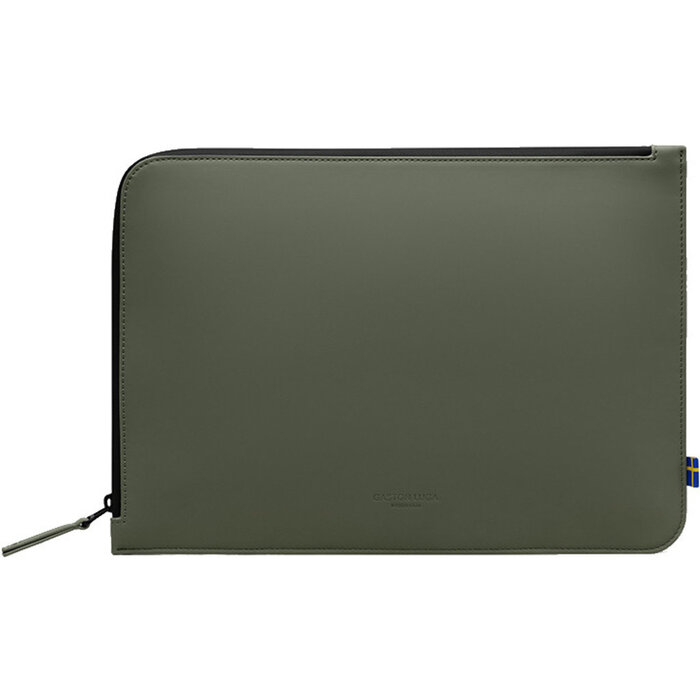 Gaston Luga Gaston Luga Dash Laptop Sleeve 13/14 inch - Waterdichte Hoes - Olive