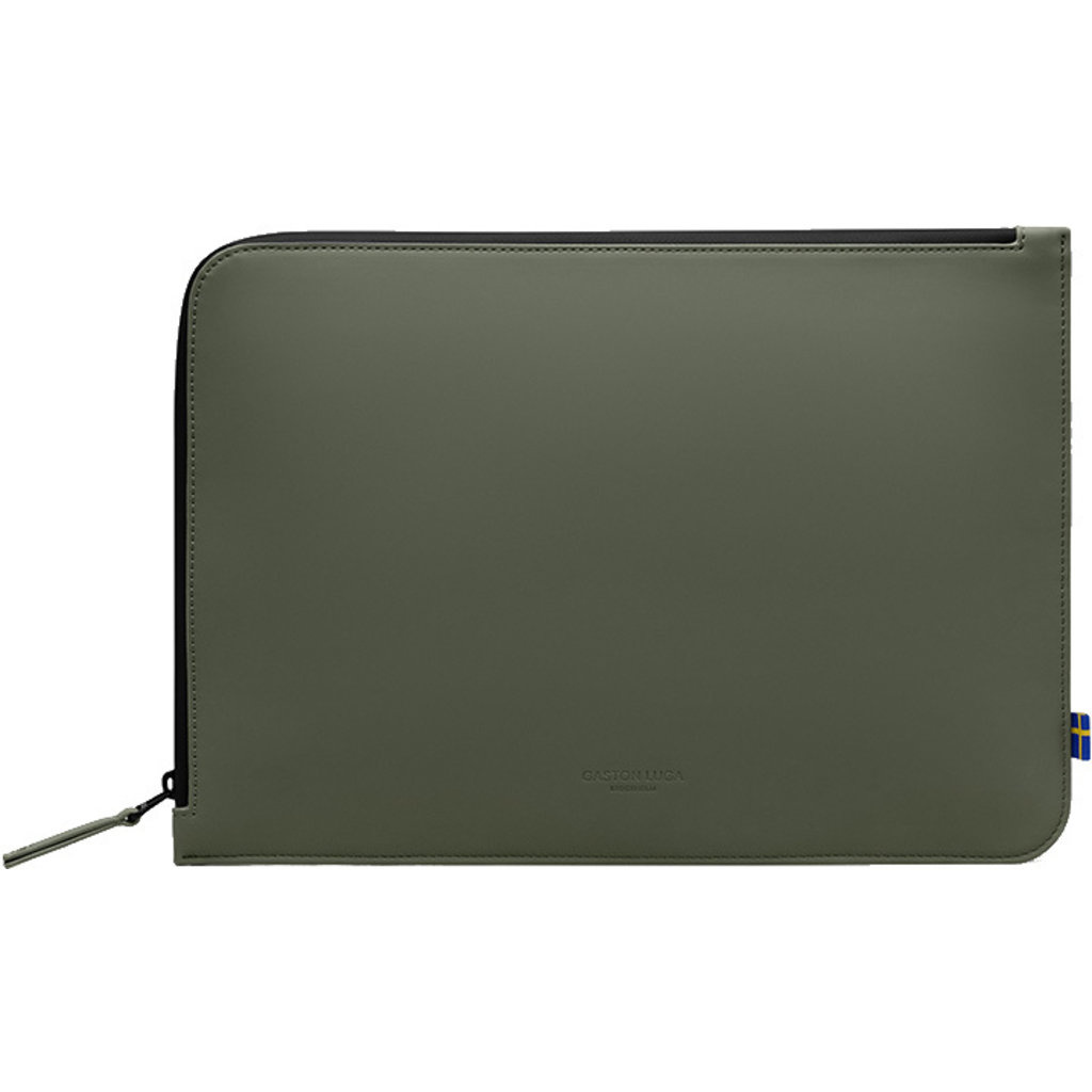 Gaston Luga Gaston Luga Dash Laptop Sleeve 13/14 inch - Waterdicht - Olive