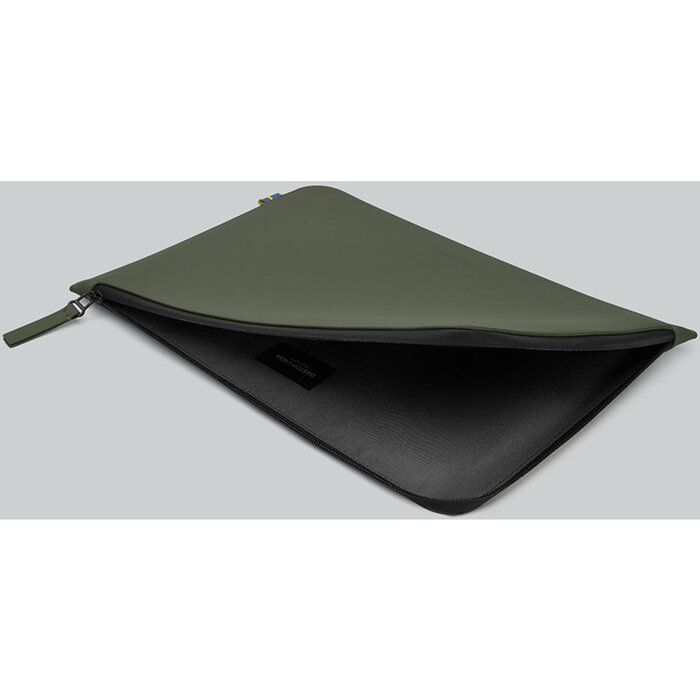 Gaston Luga Gaston Luga Dash Laptop Sleeve 13/14 inch - Waterdichte Hoes - Olive
