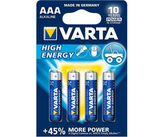 Varta Varta Longlife Power AAA Alkaline Batterijen (4-pack)