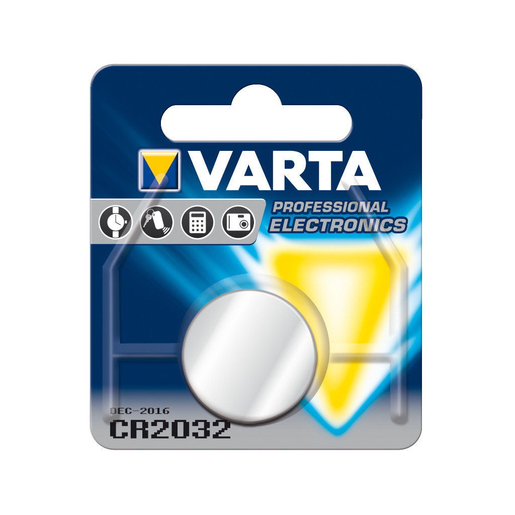 Varta Varta CR2032 Lithium Knoopcelbatterij 3V - 230mAh