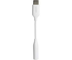Mobiparts Mobiparts USB-C to 3.5 mm Jack Adapter White (bulk)