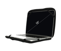 Mobiparts Mobiparts Laptop Sleeve 13 inch - Zwarte Beschermhoes