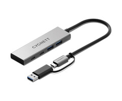 Cygnett Cygnett Unite 4-in-1 USB-C Hub - 2x USB-C & 2x USB-A (10Gbps)