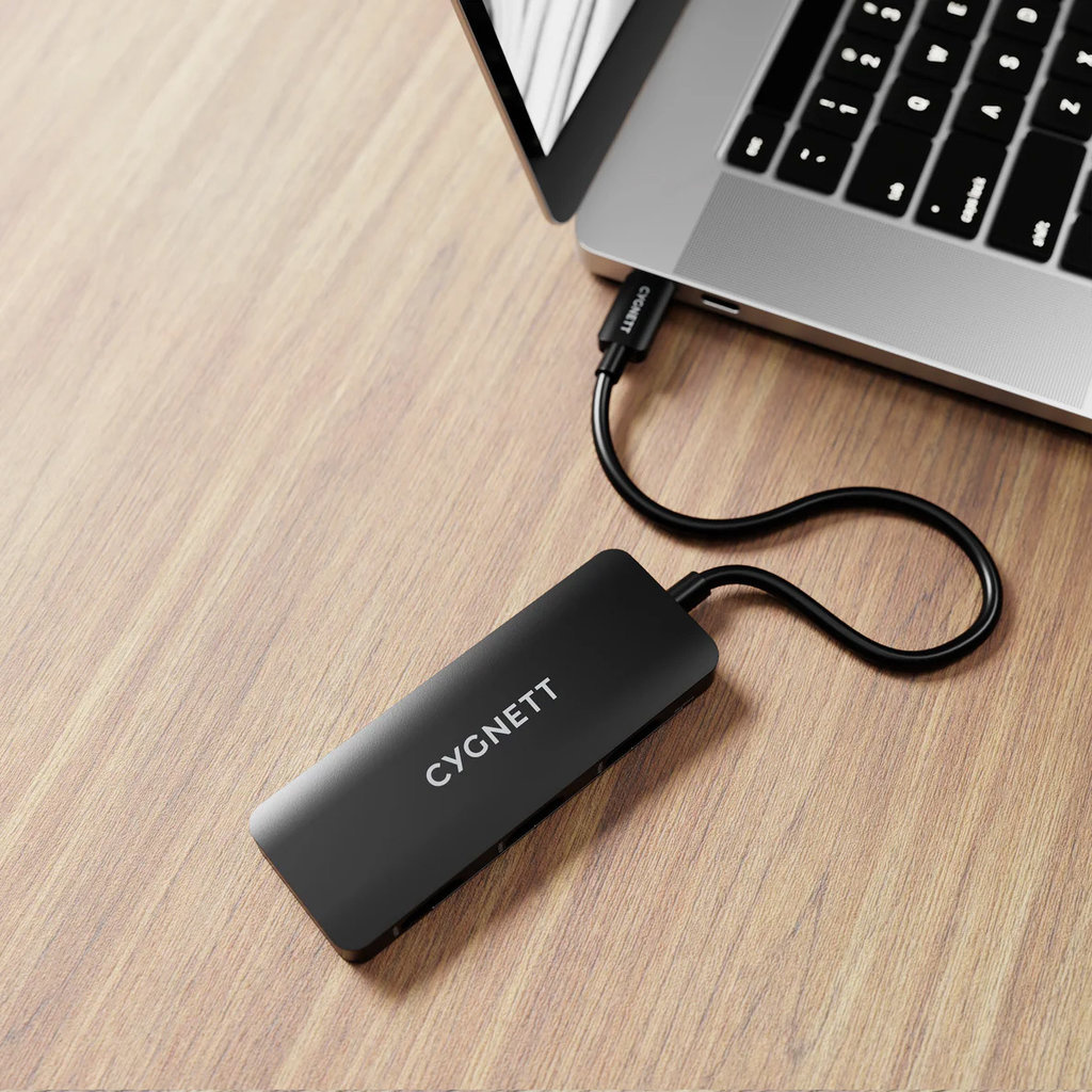 Cygnett Cygnett Unite USB-C naar Triple HDMI Hub - Multi-Monitor Adapter
