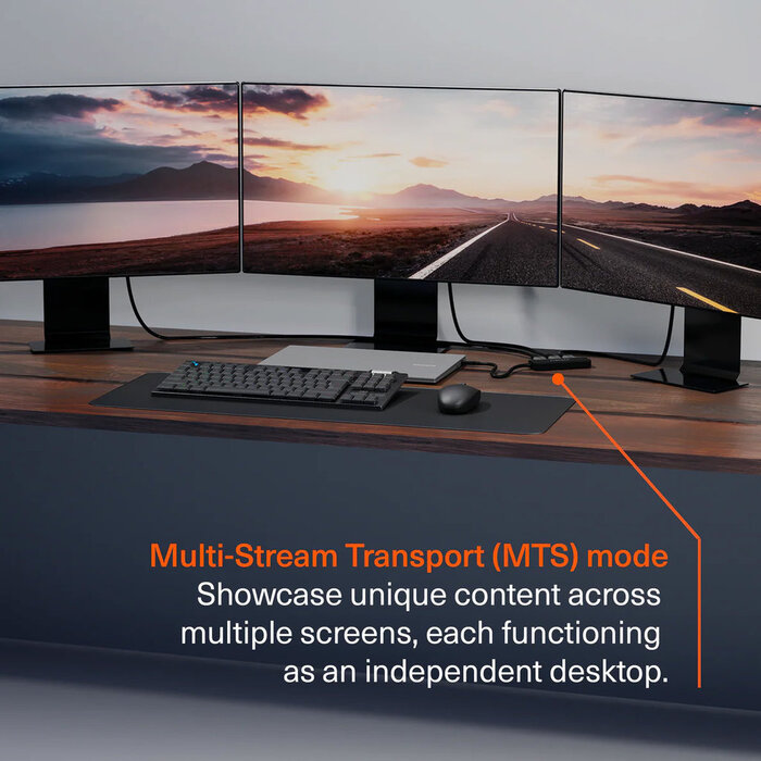 Cygnett Cygnett Unite 3-in-1 USB-C to Triple HDMI Hub