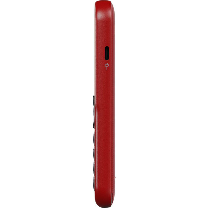 Doro Doro Leva E10 4G Rood - Eenvoudige Telefoon met Oplaadstation
