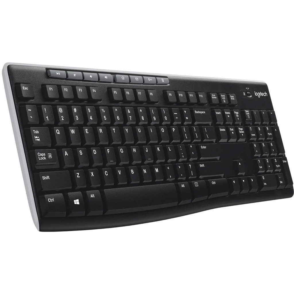 logitech Logitech K270 Draadloos Toetsenbord - QWERTY - Zwart - Inclusief USB-ontvanger
