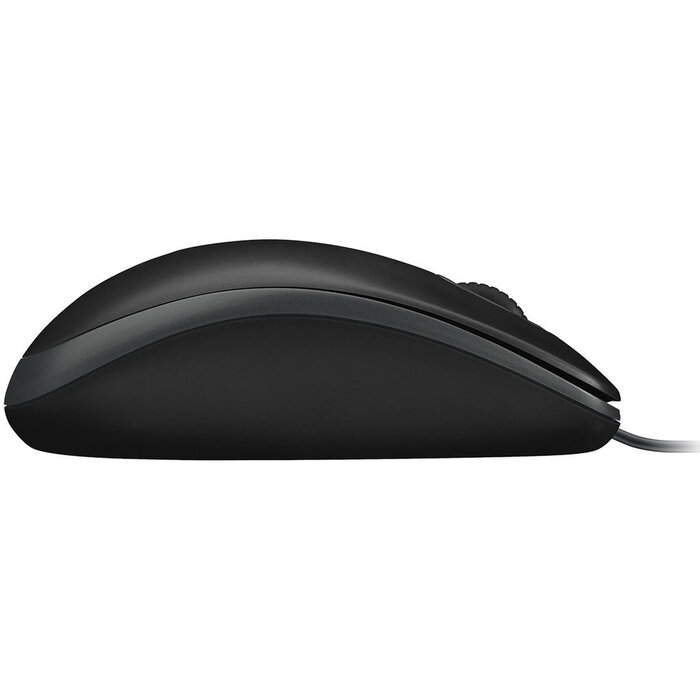 logitech Logitech MK120 Bedrade Desktopset - QWERTY Toetsenbord en Optische Muis - Zwart