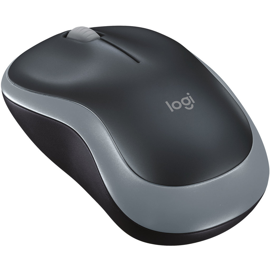 logitech Logitech M185 Draadloze Muis Zwart - USB-ontvanger, foto 2 van 5