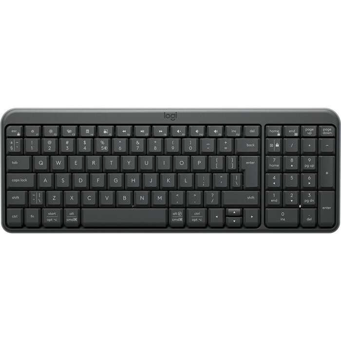 logitech Logitech K250 Draadloos Toetsenbord - AZERTY - Zwart - Met Numeriek Toetsenblok