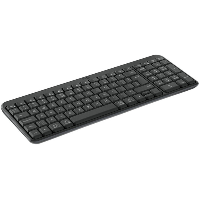 logitech Logitech K250 Draadloos Toetsenbord - AZERTY - Zwart - Met Numeriek Toetsenblok