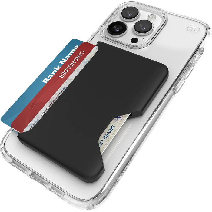 Speck Speck ClickLock Wallet voor MagSafe - Zwart - Geschikt voor 3 kaarten