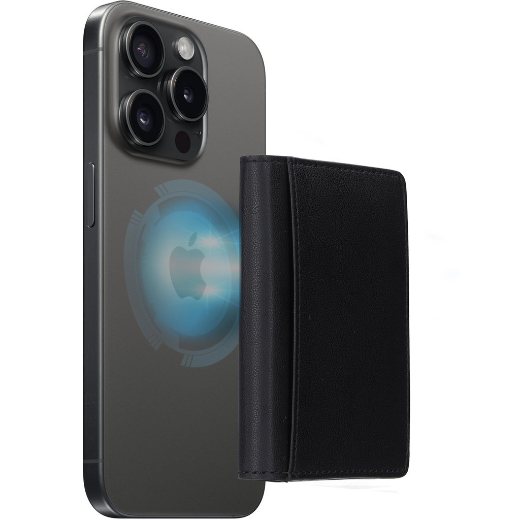 Mobiparts Mobiparts MagSafe Compatible Card Wallet Black