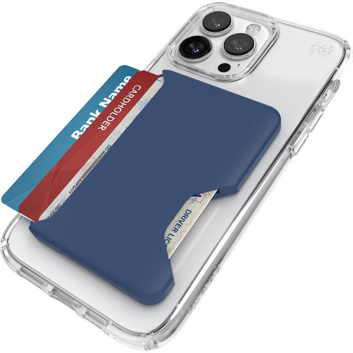 Speck Speck ClickLock Wallet voor MagSafe - Geschikt voor 1-3 kaarten - Coastal Blue