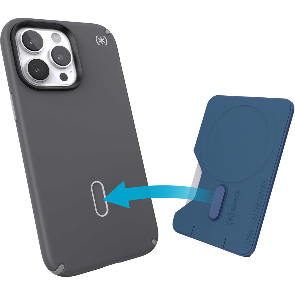 Speck Speck ClickLock Wallet voor MagSafe - Geschikt voor 1-3 kaarten - Coastal Blue