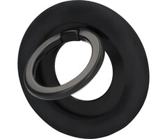 Mobiparts Mobiparts MagSafe Ring met Standfunctie - Mat Zwart - Universeel
