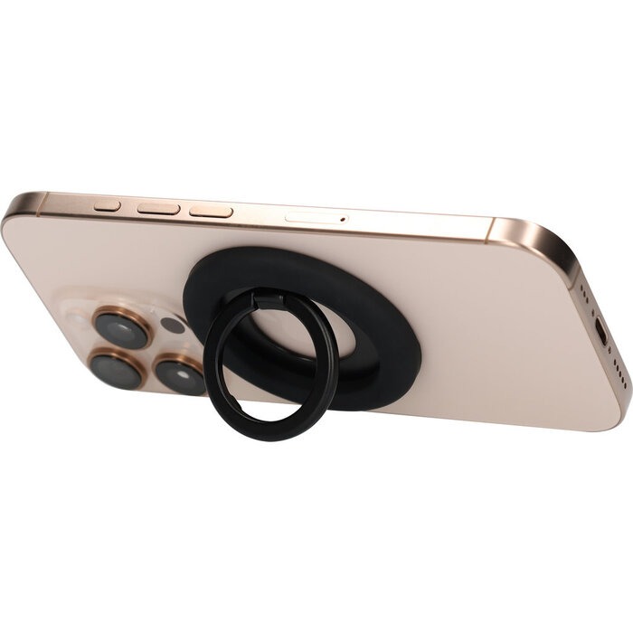 Mobiparts Mobiparts MagSafe Ring with Standfunction Matt Black