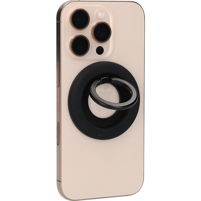 Mobiparts Mobiparts MagSafe Ring with Standfunction Matt Black