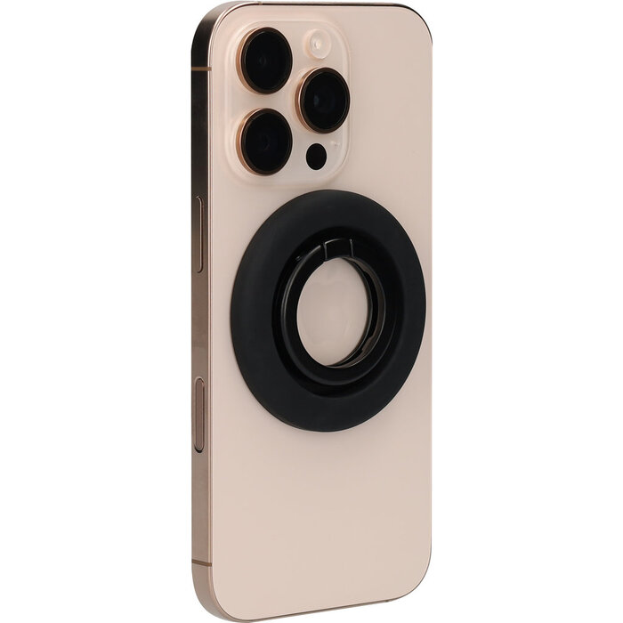 Mobiparts Mobiparts MagSafe Ring with Standfunction Matt Black