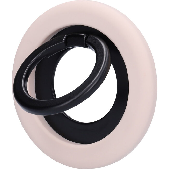 Mobiparts Mobiparts MagSafe Ring met Standaard - Mat Beige
