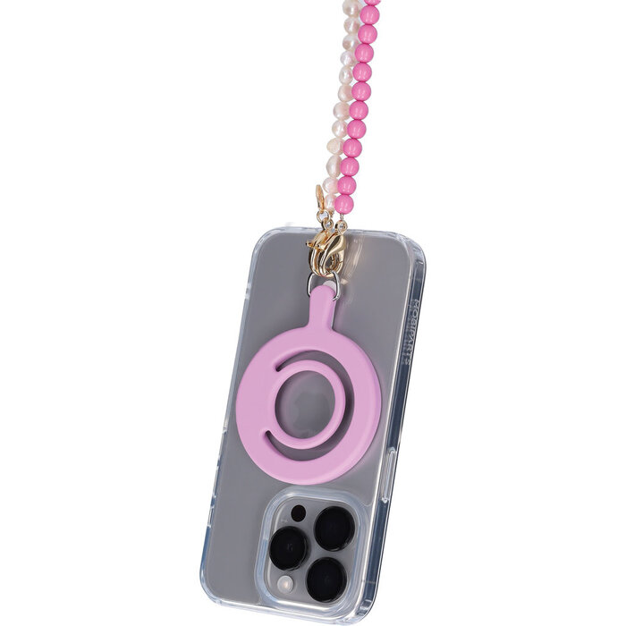 Mobiparts Mobiparts MagSafe Ring met Koordhouder - Lila