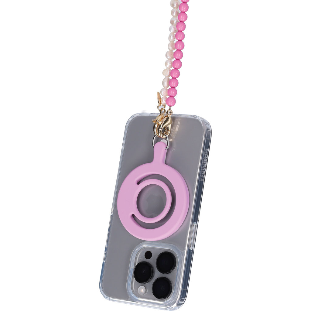Mobiparts Mobiparts MagSafe Ring met Koordhouder - Lila
