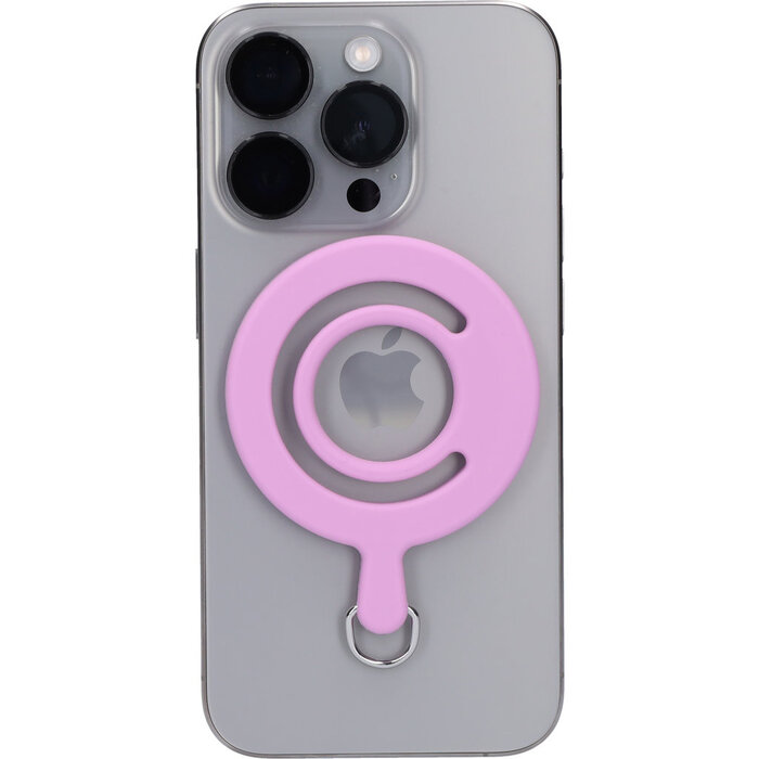 Mobiparts Mobiparts MagSafe Ring met Koordhouder - Lila