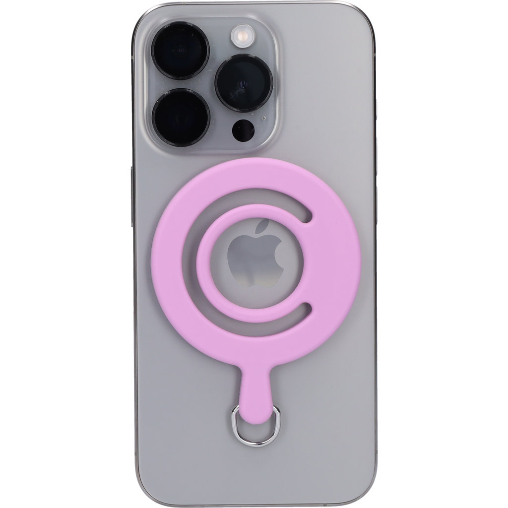 Mobiparts Mobiparts MagSafe Ring met Koordhouder - Lila