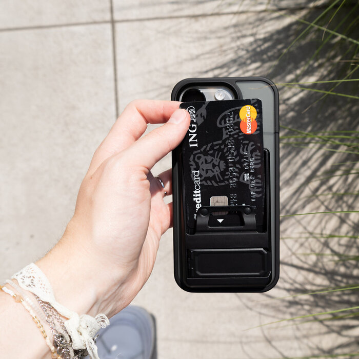 Mobiparts Mobiparts MagSafe Compatible PC Card Holder with Stand II Black