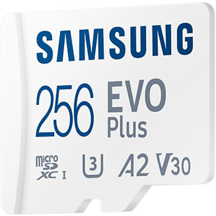 Samsung Samsung MicroSD EVO Plus 2024 256GB Geheugenkaart + Adapter - 160MB/s