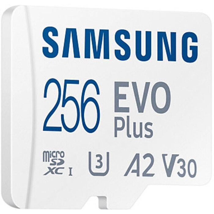 Samsung Samsung MicroSD EVO Plus 2024 256GB Geheugenkaart + Adapter - 160MB/s