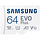 Samsung MicroSD EVO Plus 64GB 160MB/s geheugenkaart met SD-adapter
