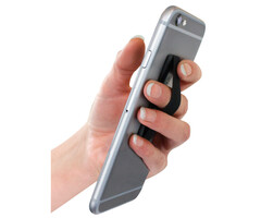 Mobiparts Mobiparts Smartphone & Tablet Elastic Grip Handle Black