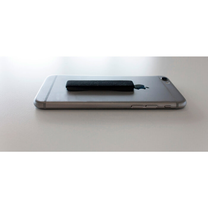 Mobiparts Mobiparts Universele Elastische Grip voor Smartphone en Tablet - Zwart