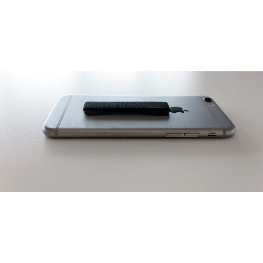 Mobiparts Mobiparts Universele Elastische Grip voor Smartphone en Tablet - Zwart