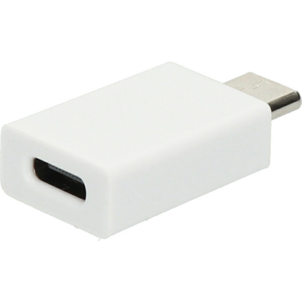 Mobiparts Mobiparts USB-C naar USB-C Datablokker - Veilig Opladen - Wit