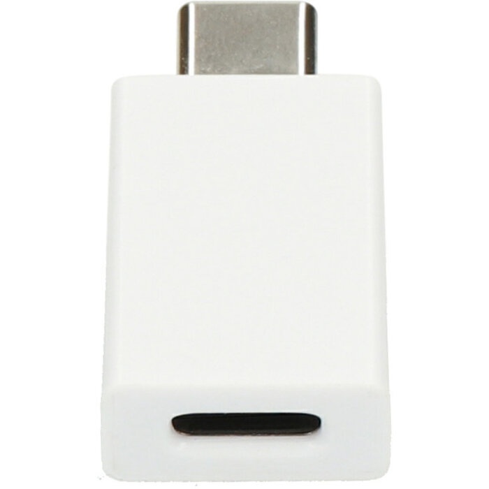 Mobiparts Mobiparts USB-C naar USB-C Datablokker - Veilig Opladen - Wit