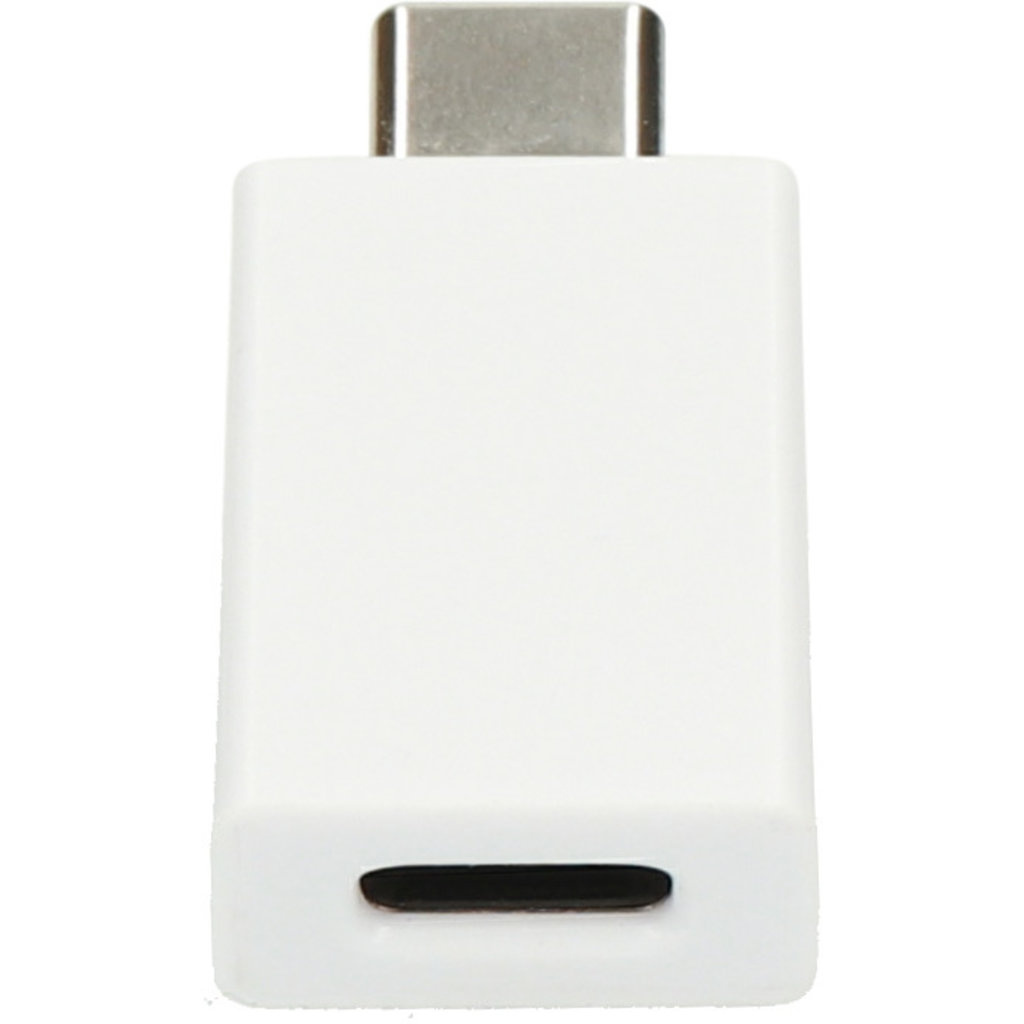 Mobiparts Mobiparts USB-C naar USB-C Datablokker - Veilig Opladen - Wit