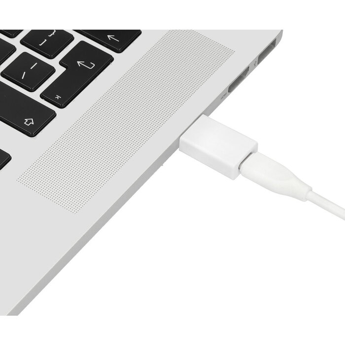 Mobiparts Mobiparts USB-C naar USB-C Datablokker - Veilig Opladen - Wit