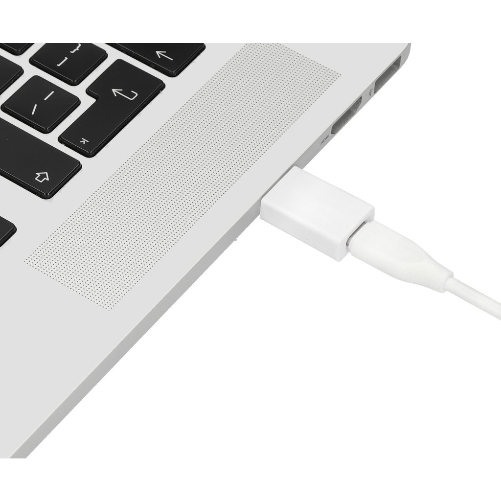 Mobiparts Mobiparts USB-C naar USB-C Datablokker - Veilig Opladen - Wit