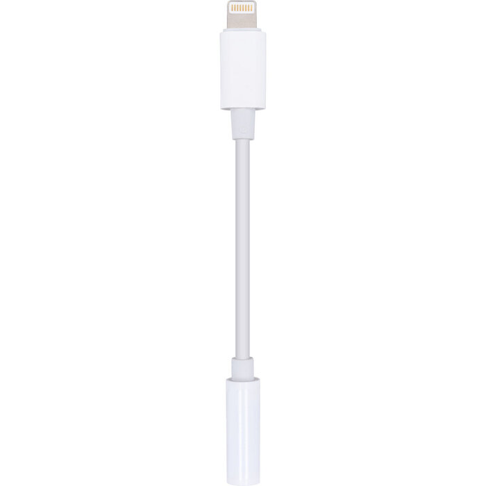 Mobiparts Mobiparts Lightning naar 3.5 mm Jack Adapter - Wit (Bulk)