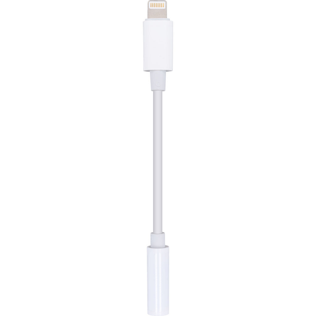Mobiparts Mobiparts Lightning naar 3.5 mm Jack Adapter - Wit (Bulk)